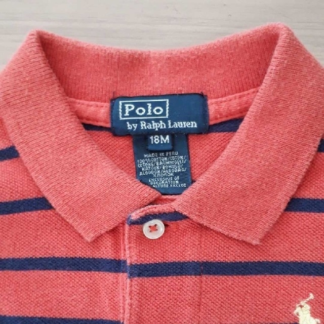 POLO RALPH LAUREN(ポロラルフローレン)の18M ポロシャツ キッズ/ベビー/マタニティのベビー服(~85cm)(シャツ/カットソー)の商品写真