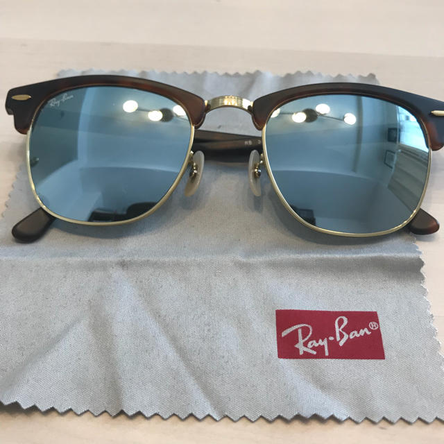 Ray-Ban(レイバン)のRayBan  CLUBMASTER  ミラーレンズ  サングラス メンズのファッション小物(サングラス/メガネ)の商品写真