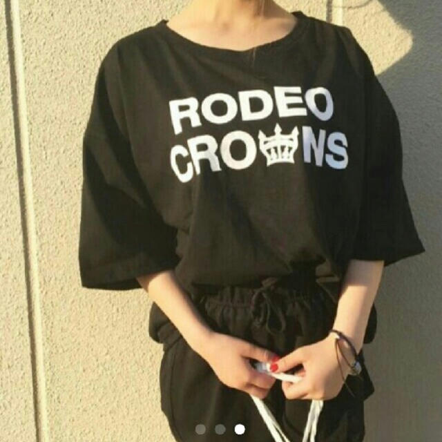 RODEO CROWNS WIDE BOWL(ロデオクラウンズワイドボウル)の新品未使用！RODEO CROWNS WIDE BOWL ノベルティ レディースのトップス(Tシャツ(半袖/袖なし))の商品写真