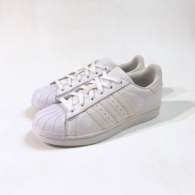 美品23adidas SUPERSTAR W アディダス スーパースター W14