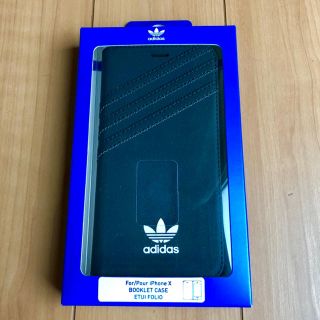 アディダス(adidas)のiPhone X 手帳型ケース(iPhoneケース)