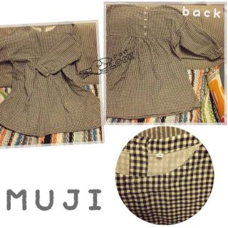 ムジルシリョウヒン(MUJI (無印良品))の今期MUJI◎ギンガムチュニック(チュニック)