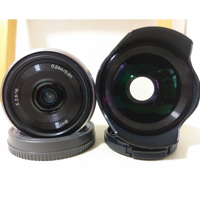 【ラッピング不可】  SONY SONY　VCL-ECU1　SEL16f28セット - レンズ(単焦点)
