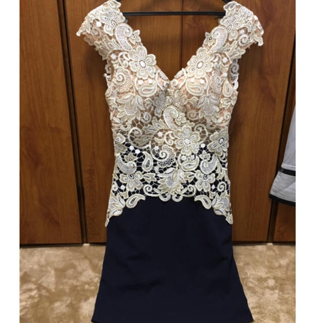 AngelR(エンジェルアール)のロングドレス、ネイビー レディースのフォーマル/ドレス(ロングドレス)の商品写真