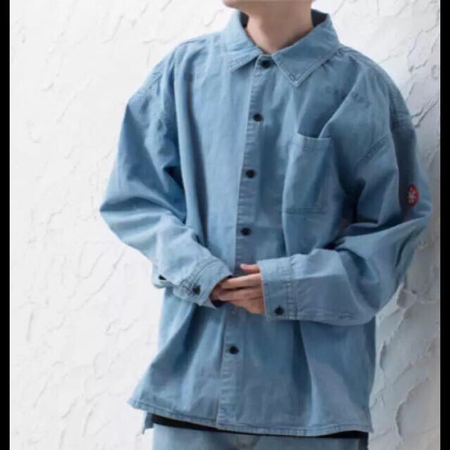 C.E cavempt WASHED DENIM SHIRT JACKET