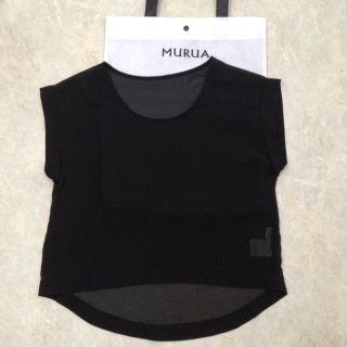 ムルーア(MURUA)のMURUA♡シースルーTOPS(Tシャツ(半袖/袖なし))