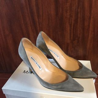 マノロブラニク(MANOLO BLAHNIK)のゴン太様ご専用 美品 マノロブラニク キエッタ 34ハーフ(ハイヒール/パンプス)