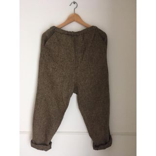 ダブルクローゼット(w closet)のW closet ツイード サルエルパンツ(サルエルパンツ)