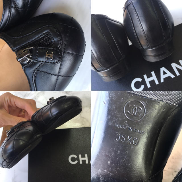 美品*9万円*CHANEL*シャネル*フラットシューズ*バレリーナ*パンプス*靴