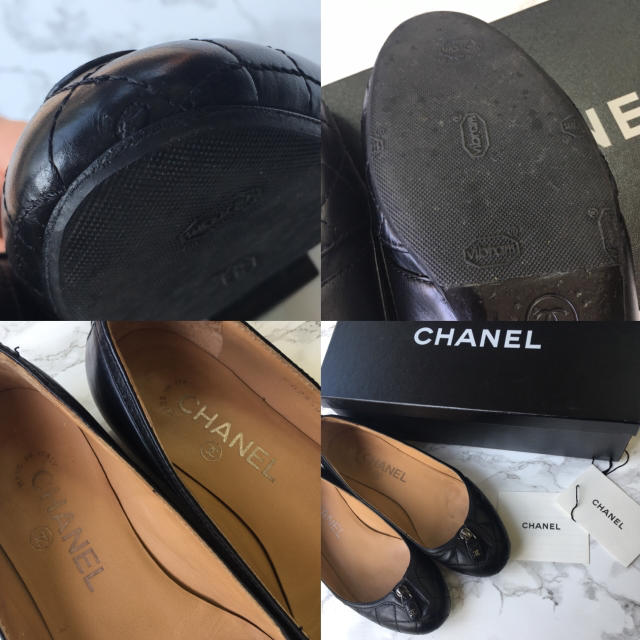 美品*9万円*CHANEL*シャネル*フラットシューズ*バレリーナ*パンプス*靴