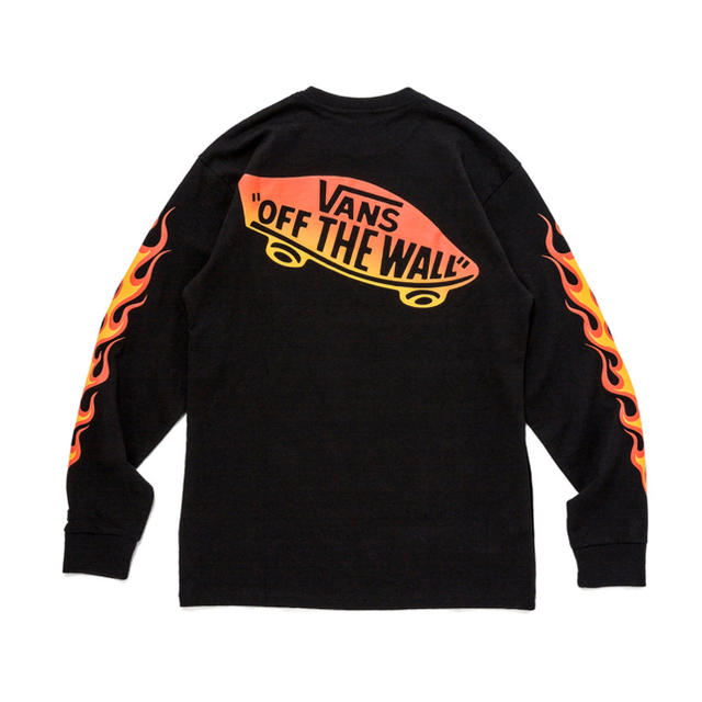 W)taps(ダブルタップス)の送料無料 WTAPS VANS L/S L BLACK ORANGE メンズのトップス(Tシャツ/カットソー(七分/長袖))の商品写真