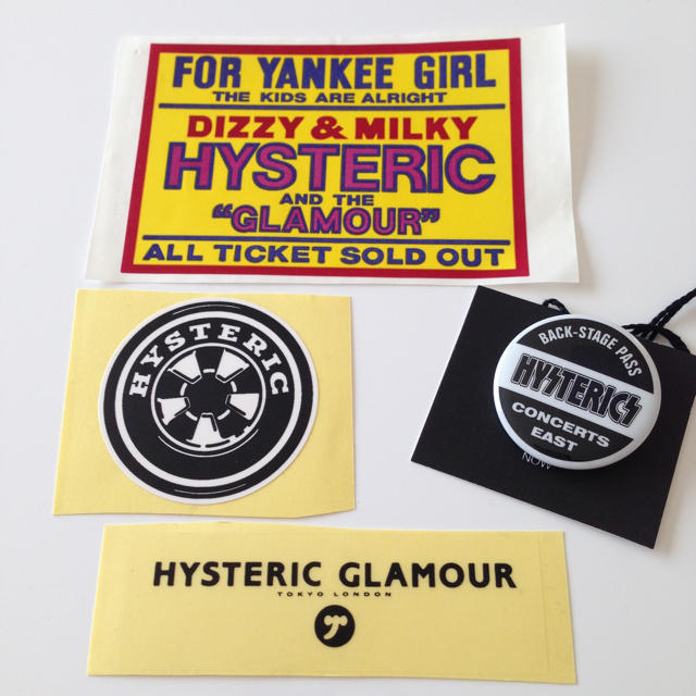 HYSTERIC GLAMOUR(ヒステリックグラマー)のヒスのステッカーとバッチ その他のその他(その他)の商品写真