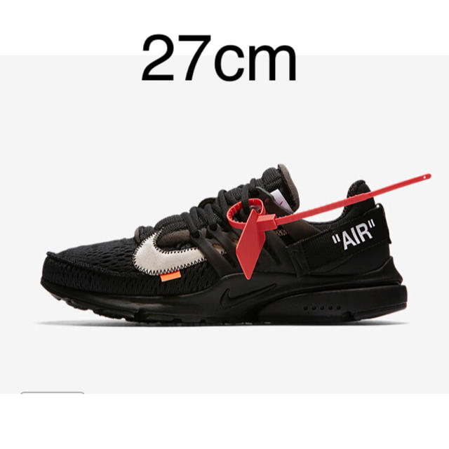 27CM OFF-WHITE AIR PRESTO オフホワイト