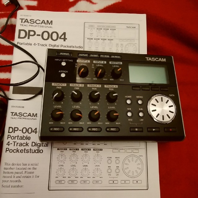 TASCAM DP デジタルポケットスタジオ 4tr. MTR タスカムの通販 by