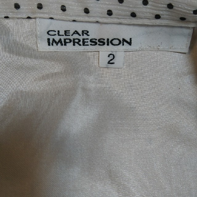 CLEAR IMPRESSION(クリアインプレッション)のプリーツスカート レディースのスカート(ひざ丈スカート)の商品写真