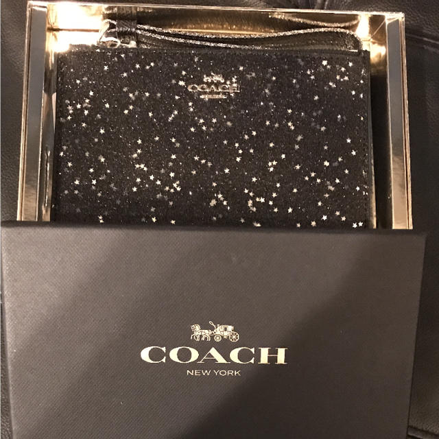 COACH(コーチ)のCOACH F22705 コーチ ポーチ グリッダー 星 レディースのファッション小物(ポーチ)の商品写真