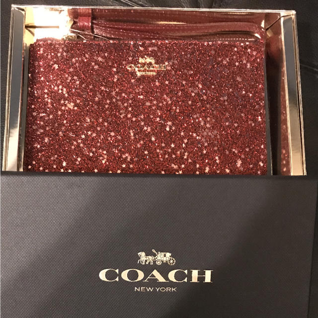 COACH(コーチ)のCOACH F22705 コーチ ポーチ グリッダー 星 レディースのファッション小物(ポーチ)の商品写真