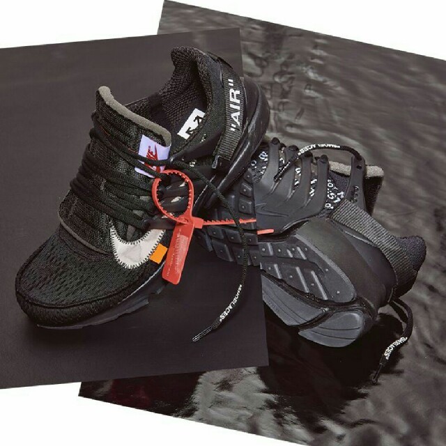 美品 NIKE OFF-WHITE AIR PRESTO BLK 27cm