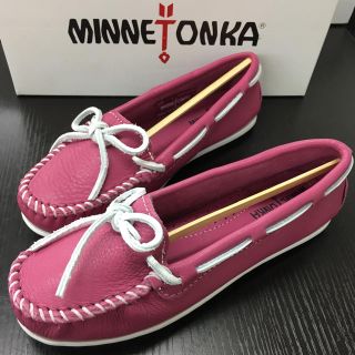 ミネトンカ(Minnetonka)のミネトンカ ボートモカシン(ローファー/革靴)