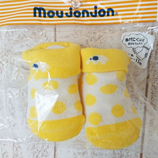 mou jon jon(ムージョンジョン)のmoujonjon❣❣9～11㎝くつした キッズ/ベビー/マタニティのこども用ファッション小物(靴下/タイツ)の商品写真