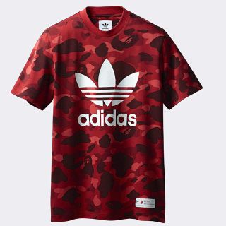 アベイシングエイプ(A BATHING APE)のAdidas Bape Tシャツ(Tシャツ/カットソー(半袖/袖なし))