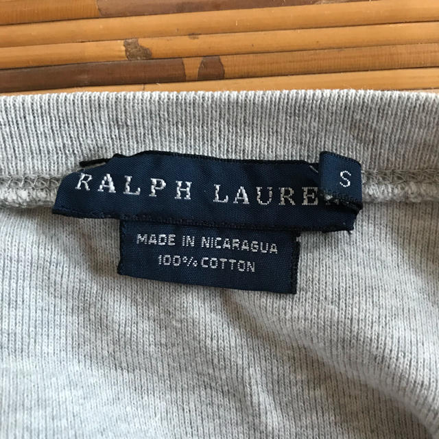 Ralph Lauren(ラルフローレン)のMkMk様　ラルフローレン Tシャツ Sサイズ グレー レディースのトップス(Tシャツ(半袖/袖なし))の商品写真
