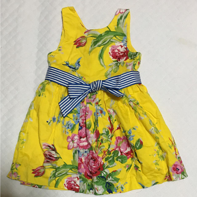 Ralph Lauren(ラルフローレン)の花柄ワンピース キッズ/ベビー/マタニティのキッズ服女の子用(90cm~)(ワンピース)の商品写真