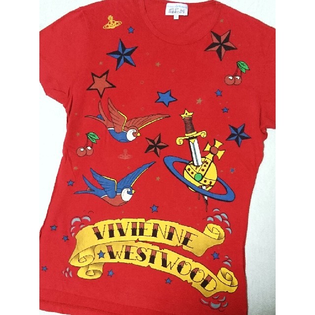 Vivienne Westwood(ヴィヴィアンウエストウッド)のVivienne Westwood MAN/タトゥーデザインプリントTシャツ メンズのトップス(Tシャツ/カットソー(半袖/袖なし))の商品写真