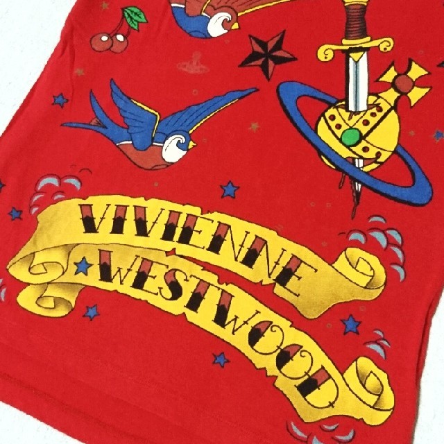 Vivienne Westwood(ヴィヴィアンウエストウッド)のVivienne Westwood MAN/タトゥーデザインプリントTシャツ メンズのトップス(Tシャツ/カットソー(半袖/袖なし))の商品写真