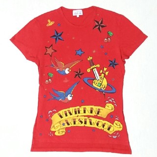 ヴィヴィアンウエストウッド(Vivienne Westwood)のVivienne Westwood MAN/タトゥーデザインプリントTシャツ(Tシャツ/カットソー(半袖/袖なし))