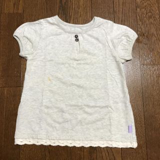 ベルメゾン(ベルメゾン)の【110】(シミあり)ベルメゾン ナチュラルシャツ(Tシャツ/カットソー)