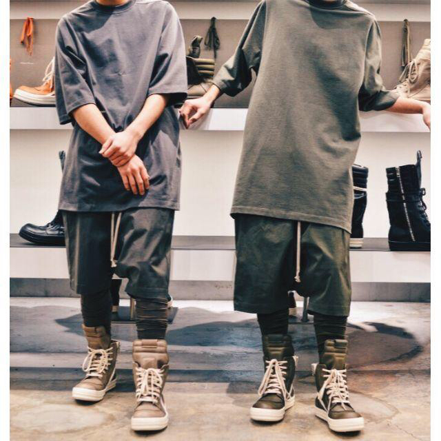 RICK OWENS リックオウエンス メガショーツ サルエルパンツ - パンツ