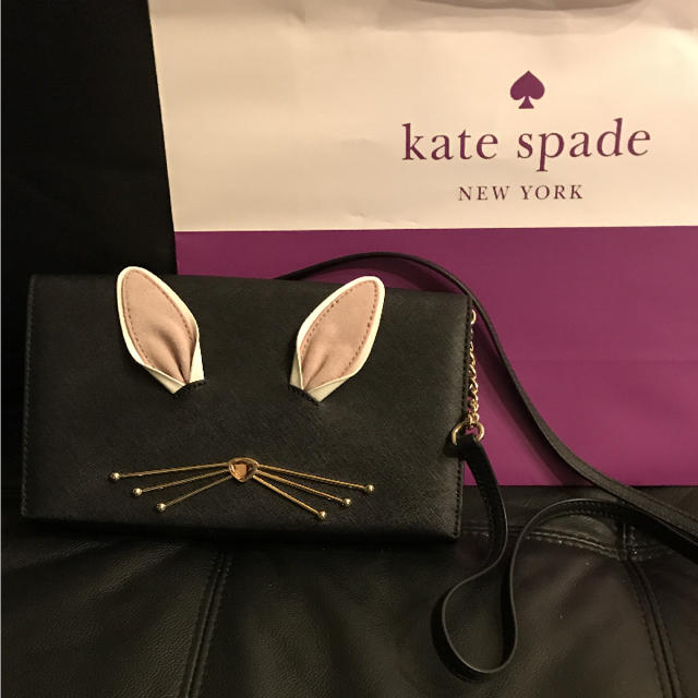 ショルダーバッグkate spade WKRU4755 ケイトスペード うさぎ ショルダーバッグ