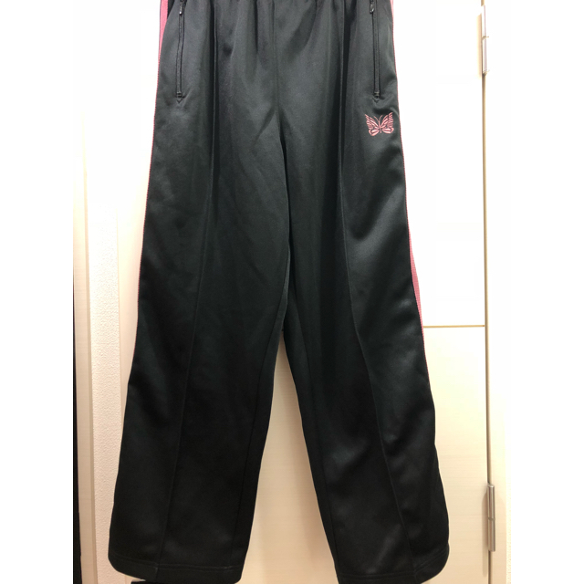 Needles トラックパンツ ブラック×ピンク www.clipnclimbhuttpark.co.nz
