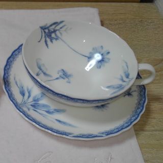 ノリタケ(Noritake)のノリタケ　ボーンチャイナ　Morning　Forestカップ１客(グラス/カップ)