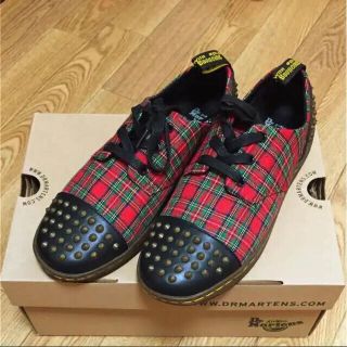 ドクターマーチン(Dr.Martens)のDr.マーチン スタッズ付き スニーカー チェック(スニーカー)