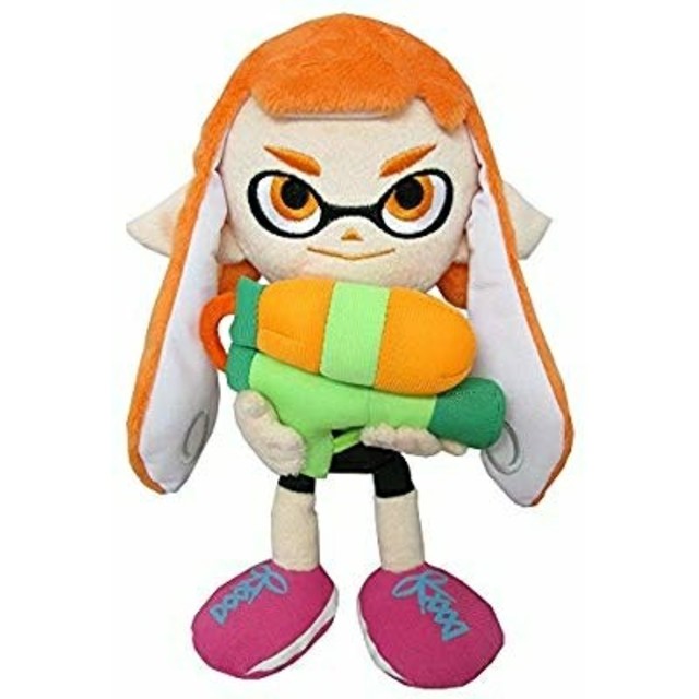 任天堂(ニンテンドウ)のスプラトゥーン  ぬいぐるみ   ガール エンタメ/ホビーのおもちゃ/ぬいぐるみ(キャラクターグッズ)の商品写真