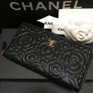 CHANEL  カメリア財布