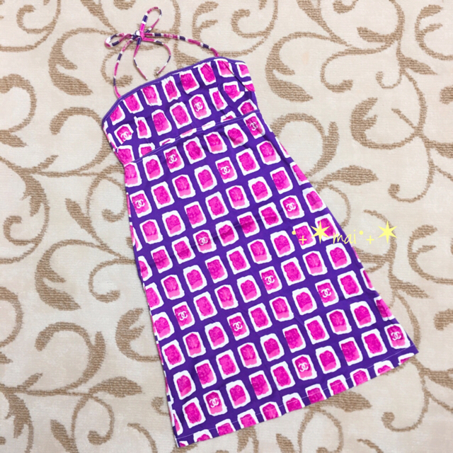 激安特価 ココマーク 超美品♥CHANEL - CHANEL キューブ ワンピース