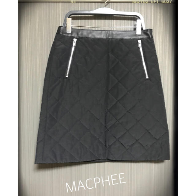 MACPHEE(マカフィー)の【美品】MACPHEE ★ キルティング中綿スカート レディースのスカート(ひざ丈スカート)の商品写真