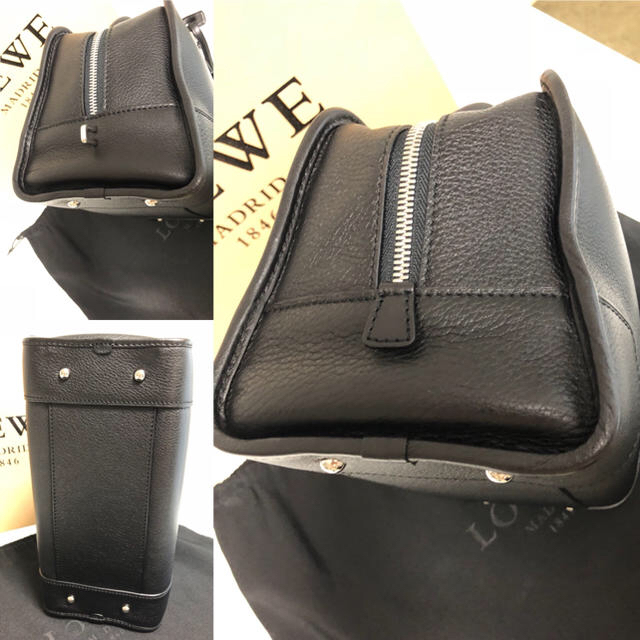 LOEWE(ロエベ)の♡美品 LOEWE アマソナ 28 ブラック /たらこ様専用 レディースのバッグ(ハンドバッグ)の商品写真