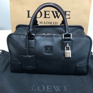 ロエベ(LOEWE)の♡美品 LOEWE アマソナ 28 ブラック /たらこ様専用(ハンドバッグ)