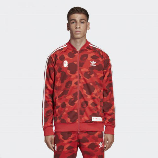 A BATHING APE(アベイシングエイプ)のAdidas BAPE TRACK TOP メンズのトップス(ジャージ)の商品写真