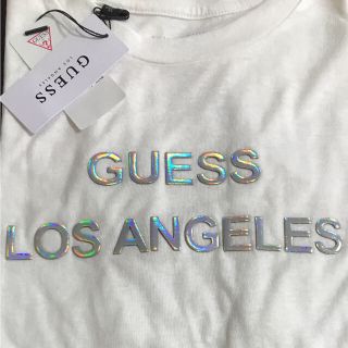 ゲス(GUESS)の【新品未使用】GUESS Tーシャツ Ｓサイズ(Tシャツ(半袖/袖なし))