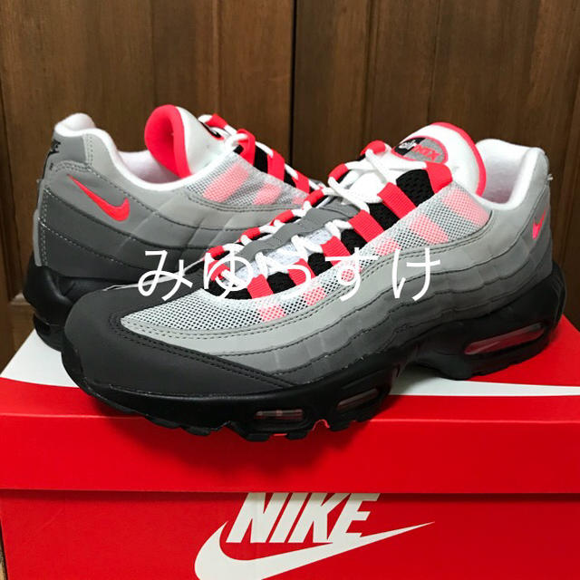 NIKE AIR MAX 95 OG 28.5cm ソーラーレッド 新品 送料込