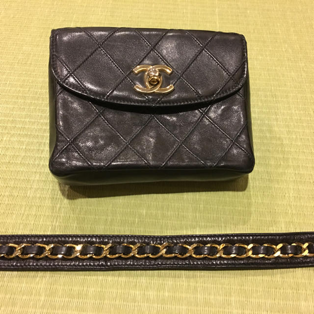 購入純正品 CHANEL - シャネル CHANEL ウェストポーチ ヴィンテージ ハッピープライス -larata.cl