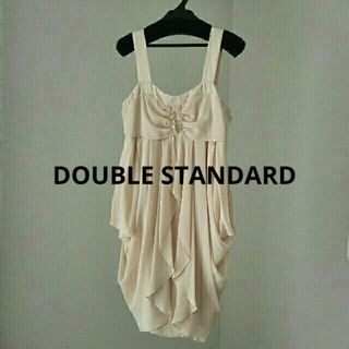 ダブルスタンダードクロージング(DOUBLE STANDARD CLOTHING)の【新品】定価4万円 DOUBLE STANDARD CLOTHING ワンピース(ひざ丈ワンピース)