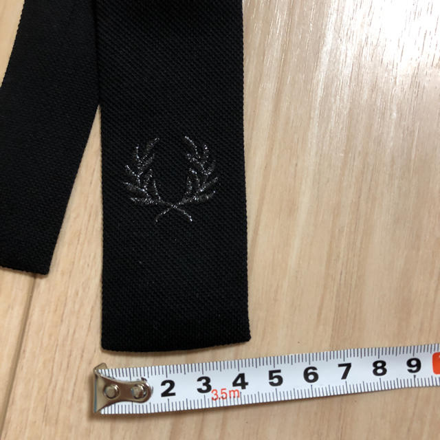 FRED PERRY(フレッドペリー)のフレッドペリー ネクタイ ブラック メンズのファッション小物(ネクタイ)の商品写真