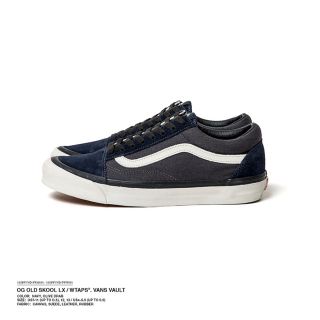 ダブルタップス(W)taps)の28cm wtaps vans hoods ネイビー 最安値 完売(スニーカー)