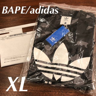 アベイシングエイプ(A BATHING APE)のBAPE adidas SSL Tシャツ エイプ アディダス XL(Tシャツ/カットソー(半袖/袖なし))